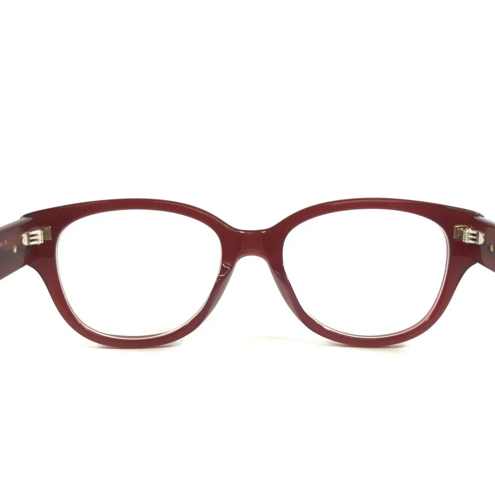 Chloe Eyeglasses Frames CH0124O 007 Polished Red Gold Square Full Rim 51-18-140